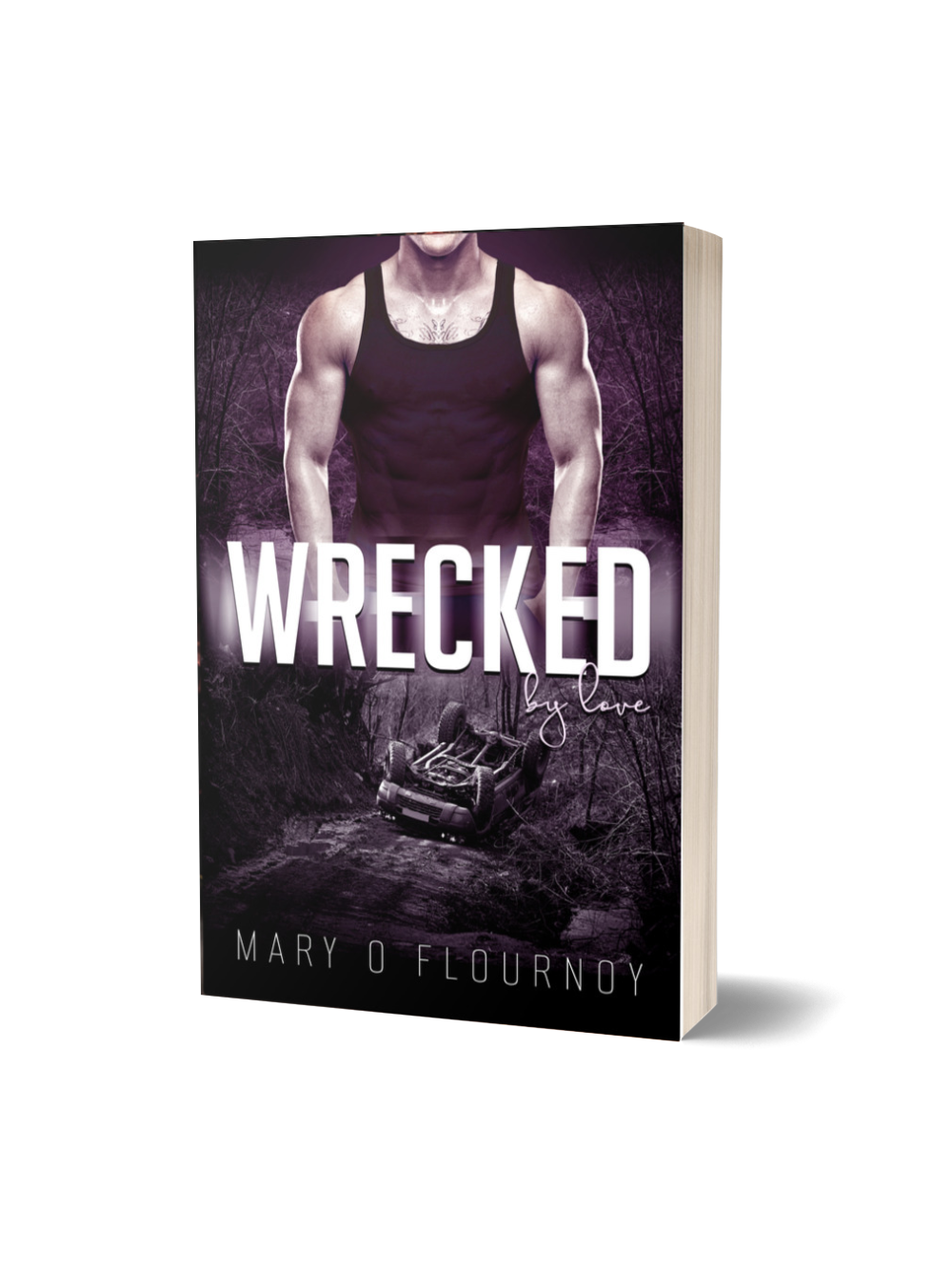 Wrecked By Love  PAPERBACK  small-town romantic suspense mary o flournoy